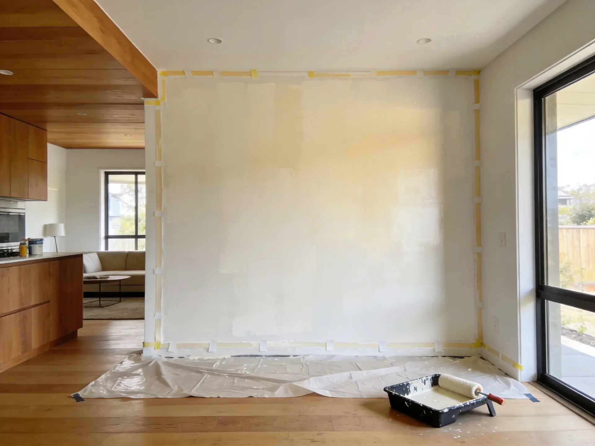 Interior painting project